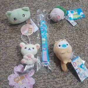 Mini plush and lanyard